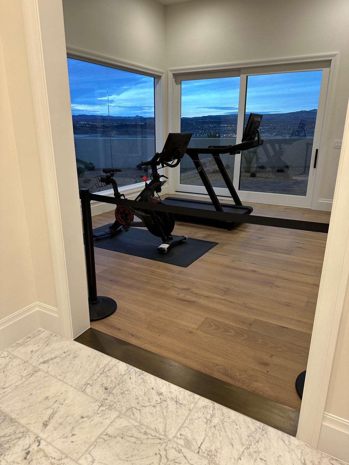 Solid Brass Flooring Transition